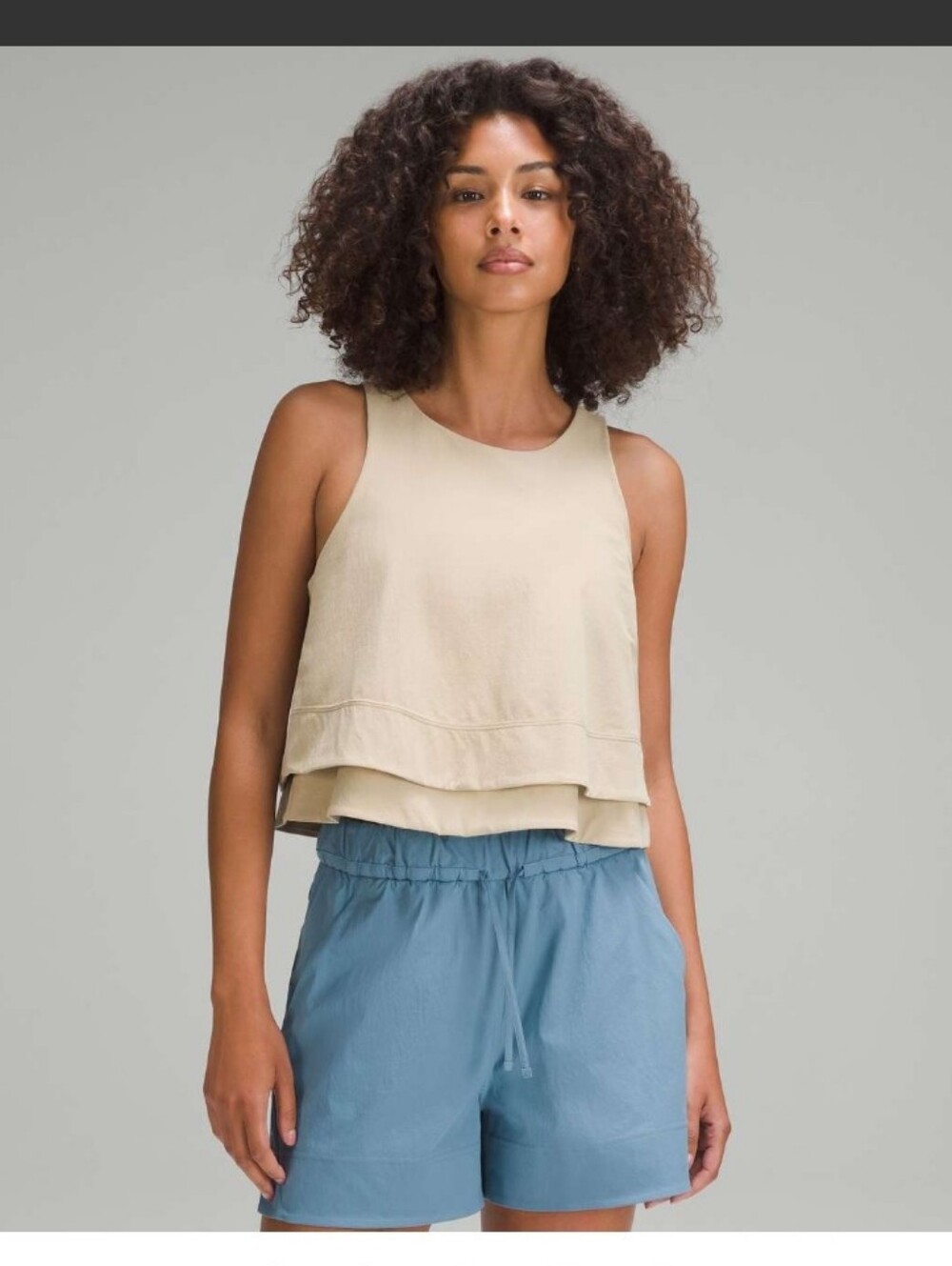 lululemon athletica Stretch Woven Relaxed-Fit Tank Top — Trench